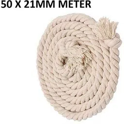 clubhouse TUG OF WAR ROPE 50 METER 21 MM White-picture-24