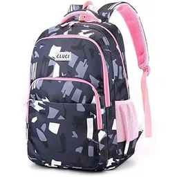 cluci New Heavy Duty School Bag, Tution Bag, Daily use College Waterproof Backpack for Girls & Women-picture-23