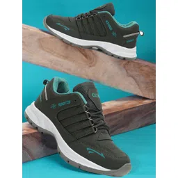 CLYMB Men Colourblocked Walking Sports Shoes-picture-32