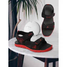 CLYMB Men Spa-10 Brand Logo Printed Comfort Fit Velcro Closure Sports Sandals-picture-35