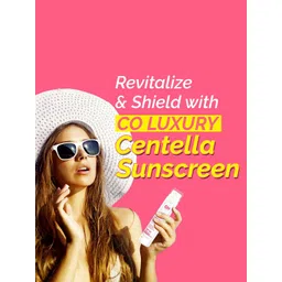 CO LUXURY Sunconer 1% Centella SPF 50 Pa++++ Sunscreen Gel - 50 g image 5