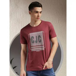 COBB Men Graphic Printed Round Neck Cotton T-shirt-picture-42