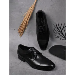 Cobblerz Men Leather Formal Derbys-picture-14