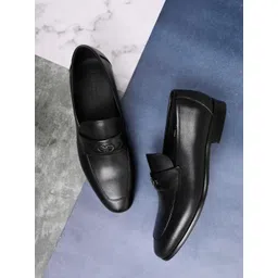 Cobblerz Men Leather Formal Loafer Shoes-picture-33