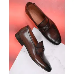 Cobblerz Men Leather Formal Loafers-picture-24