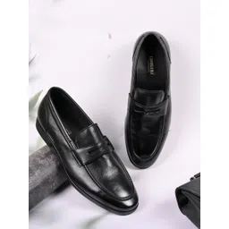Cobblerz Men Leather Formal Loafers Shoes-picture-26