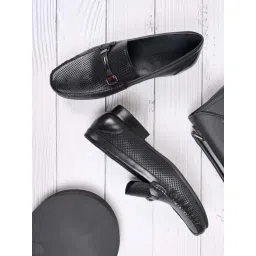 Cobblerz Men's Black Formal Loafers-picture-30