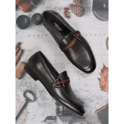 Cobblerz Men's Coffee Formal Loafers-picture-39