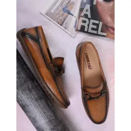 Cobblerz Men's Tan Casual Loafers-picture-27