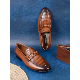 Cobblerz Men's Tan Formal Loafers-picture-10