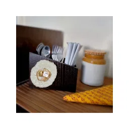 COCKTAIL Brown Solid Wooden Remote Holder-picture-16