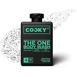 Cocky - The One Body Wash for Men | All-in-One Deep Cleansing, De-Tan, Detox, Anti-Acne | Powered by Witch Hazel, Salicylic Acid & Charcoal | Luxe Fragrance - Woody & Spicy | Sulphate & Paraben Free | 300 ml-picture-29