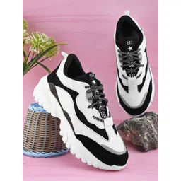 Cococart Women Colourblocked Sneakers-picture-10