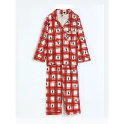 cocoon care Unisex Kids Printed Night suit-picture-30