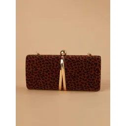 Code by Lifestyle Animal Effect Brown Clutch-picture-15