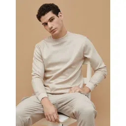 Code By Lifestyle Beige Regular Fit Sweatshirt-picture-18