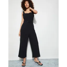 Code by Lifestyle Black Polyester Jumpsuit-picture-39