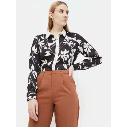 Code by Lifestyle Black Printed Shirt-picture-41