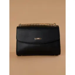 Code by Lifestyle Black Printed Sling Handbag-picture-19