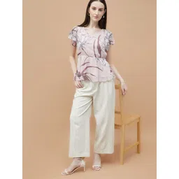 CODE by Lifestyle Floral Print Puff Sleeve Top-picture-25