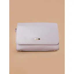 Code by Lifestyle Logo Lilac Lavender Sling Handbag-picture-13