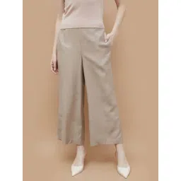 Code By Lifestyle Medium Brown Regular Fit Trousers-picture-31