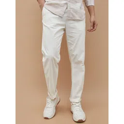 CODE by Lifestyle Men Regular Fit Mid-Rise Cotton Trousers-picture-30