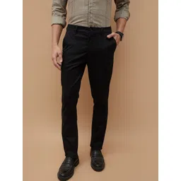 CODE by Lifestyle Men Regular Fit Mid-Rise Cotton Trousers-picture-39