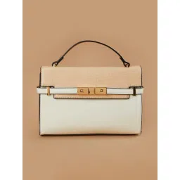 Code by Lifestyle Nude Satchel Handbag-picture-13