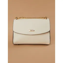 Code by Lifestyle Off White Printed Sling Handbag-picture-12