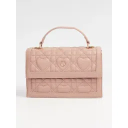 Code by Lifestyle Pink Quilted Handbag-picture-26