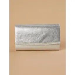 Code by Lifestyle Silver Embellished Sling Handbag-picture-24