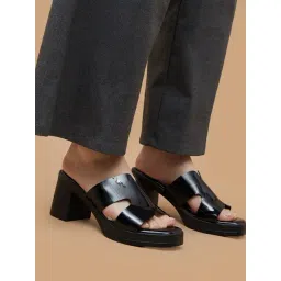 Code by Lifestyle Women Black Slides-picture-15