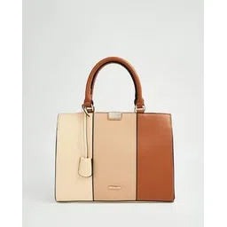 code by lifestyle Women Colourblock Shoulder Bag with Adjustable Strap-picture-19