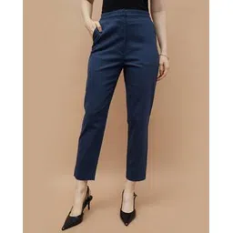 code by lifestyle Women Mid Rise Straight Fit Pants-picture-15