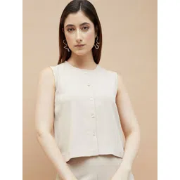 CODE by Lifestyle Women Round Neck Sleeveless Top-picture-41