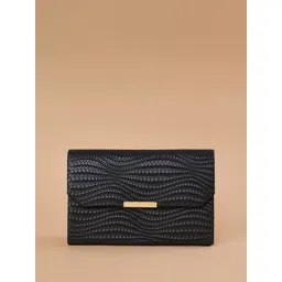 CODE by Lifestyle Women Solid Quilted Baguette Sling Bag-image-32