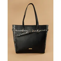CODE by Lifestyle Women Solid Structured Cut Work Shoulder Bag-picture-23