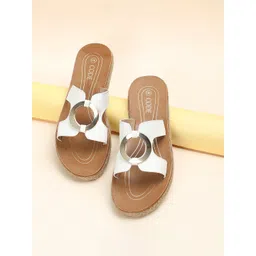 CODE by Lifestyle Women Textured Open Toe Flats-picture-27