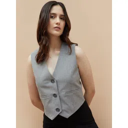 CODE by Lifestyle Women Washed Tailored Jacket-picture-33