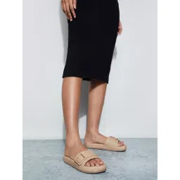 Code by Lifestyle Women's Beige Casual Sandals-picture-31