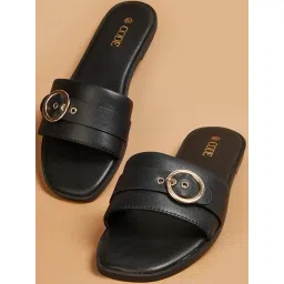 Code by Lifestyle Women's Black Casual Sandals-picture-25