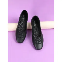 Code by Lifestyle Women's Black Flat Ballets-picture-31