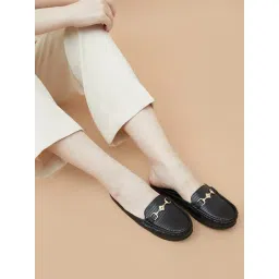 CODE by Lifestyle Women's Black Mules-picture-25