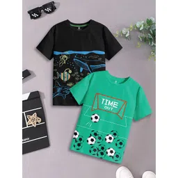 CODEZ Boys 2 Pure Cotton T-shirt-picture-24