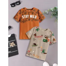 CODEZ Boys 2 Pure Cotton T-shirt-picture-54