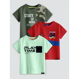 CODEZ Boys 3 Printed Applique T-shirt-picture-21