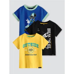 CODEZ Boys 3 Printed T-shirt-picture-15