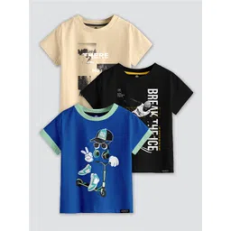 CODEZ Boys 3 Printed T-shirt image 1