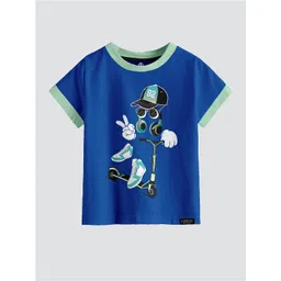CODEZ Boys 3 Printed T-shirt image 4